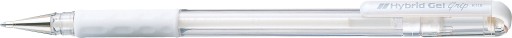 Pentel 0,8 mm K118-W gélové pero, biele