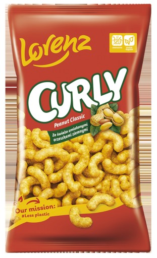 Klasické kučeravé arašidové lupienky 120g