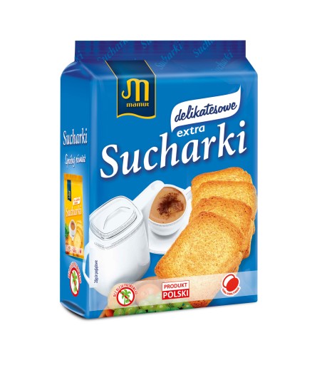 Mamut Delikatesy Extra krekry - 230 g, bez palmového oleja