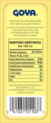 GOYA extra panenský olivový olej 89 ml