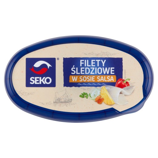 Filety zo sleďa v seko salsa omáčke 250g