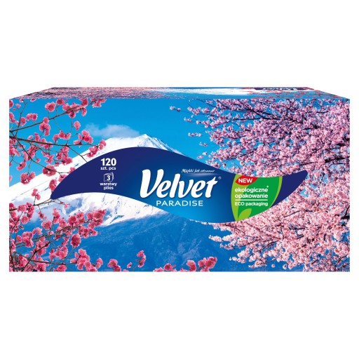Papierové vreckovky Velvet Paradise 120 ks