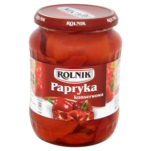 Rolník Štvrťky papriky 720 ml