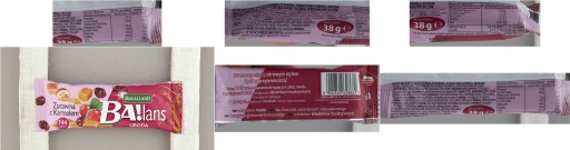 BAKALLAND BA! Brusnicová karamelová tyčinka 38 g