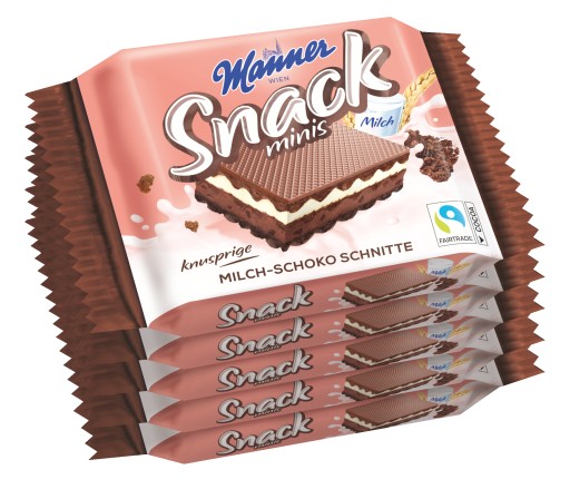 Manner Snack Milch-Schoko Schnitte 5 ks 125g