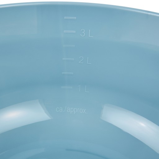 3,5 l plastová okrúhla misa s výlevkou