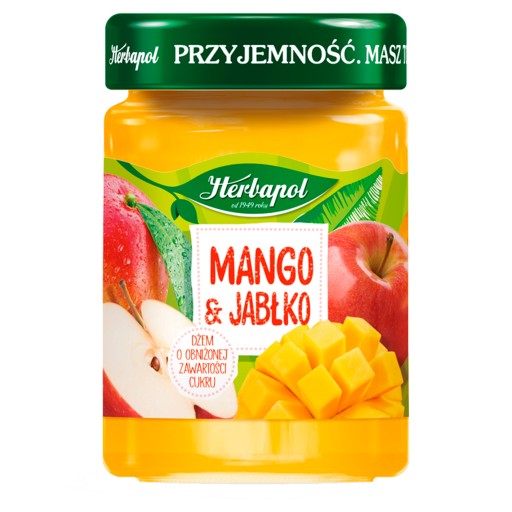 HERBAPOL MANGO JABLČNÝ DŽEM s nízkym obsahom cukru 280 g
