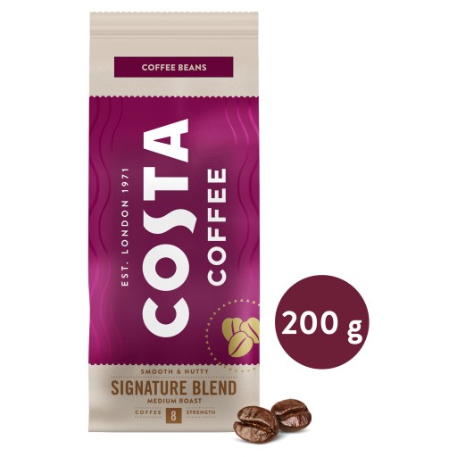Costa Signature Medium Pražená zrnková káva 200g