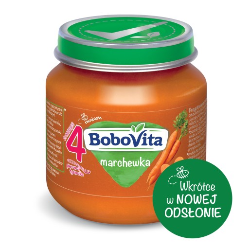 BoboVita Mrkva po 4 mesiacoch 125 g