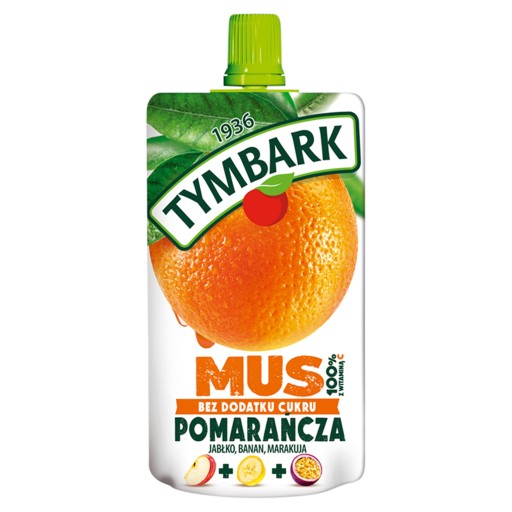 Tymbark Mousse pomaranč mrkva jablko banán 120 g