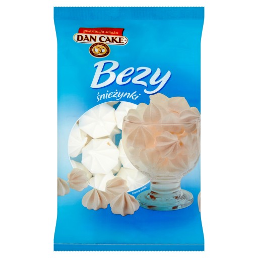 DAN CAKE Pusinky Snehové vločky 100g