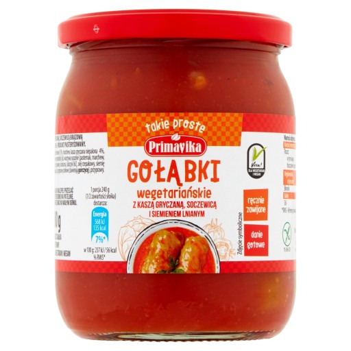 Vegetariánske plnené kapustové závitky s pohánkou, šošovicou a ľanovým semienkom ZDARMA