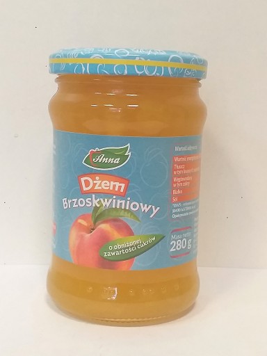 Anna broskyňový džem 280g