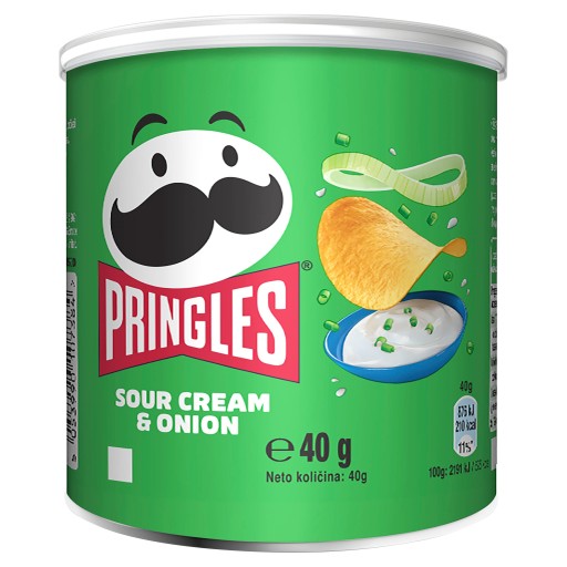 Pringles kyslá smotana cibuľa 40 g