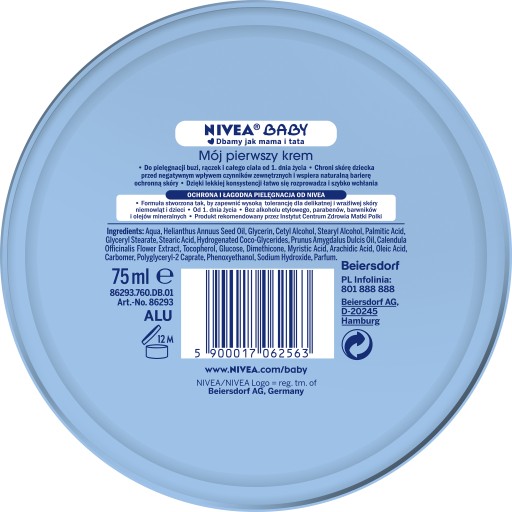 Nivea Detský ošetrujúci krém 75 ml 75 g