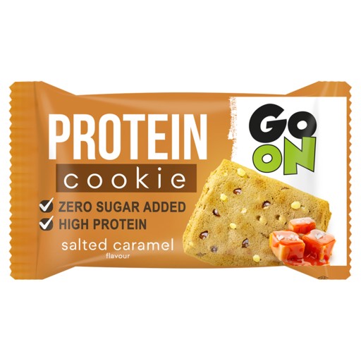 GO ON Proteínový koláč so slaným karamelom 50g Sante