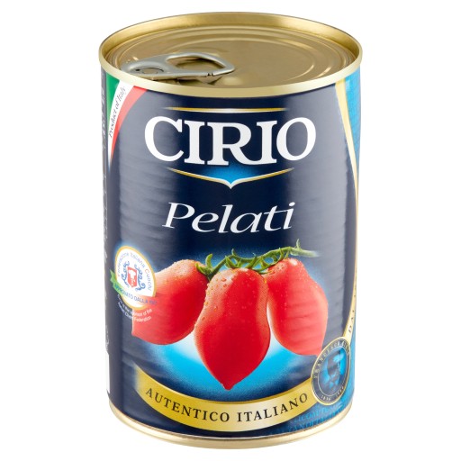 Pelati paradajky celé, bez šupky, 400 g CIRIO