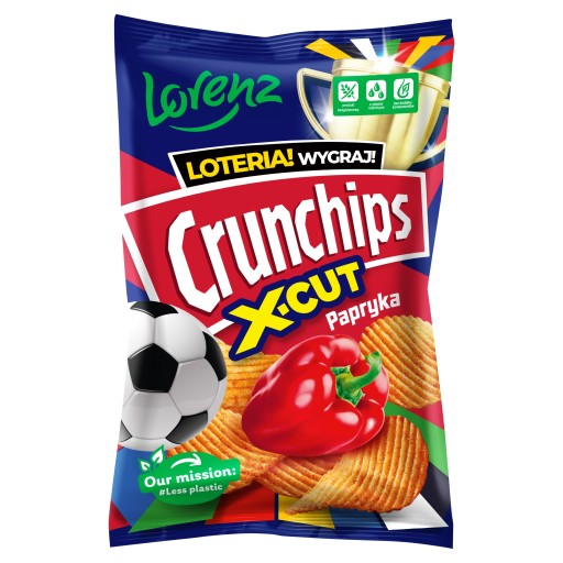 Crunchips X-Cut Pepper chips 140g