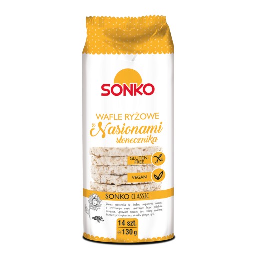 Sonko Ryžové oblátky so slnečnicovými semienkami 130 g