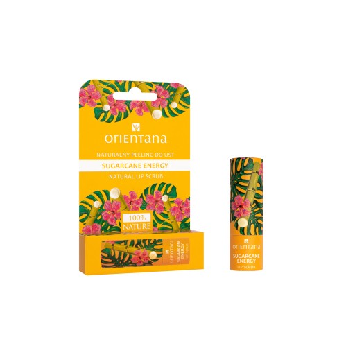 ORIENTANA prírodný SUGARCANE ENERGY peeling na pery