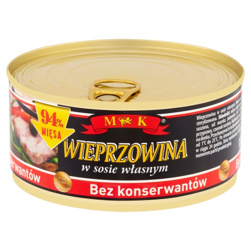 Bravčové mäso vo vlastnej omáčke 300g MK