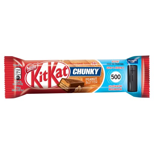 KITKAT CHUNKY ARAŠIDOVÉ MASLO V MLIEČNEJ ČOKOLÁDE
