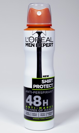 L'OREAL MEN EXPERT SHIRT PROTECT 150ml antiperspirant v spreji