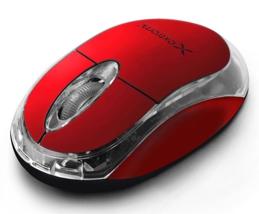 BEZDRÔTOVÉ 3D OPT. USB HARRIER ČERVENÝ