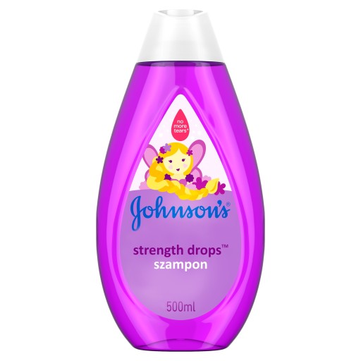 Strength Drops Johnson's šampón 500 ml