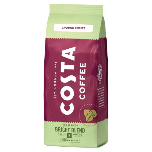 Costa Coffee Bright Blend mletá káva 200g