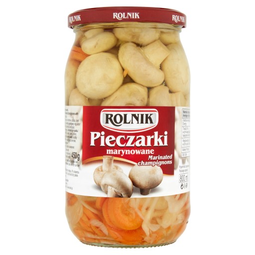 Marinované huby - Rolnícke huby 800ml