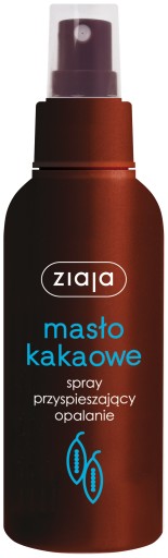 ZIAJA Kakaové MASLO sprej na urýchlenie opálenia 100ml