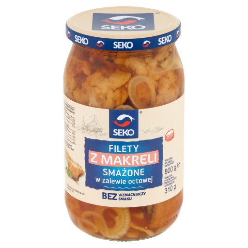 Filety z makrely vyprážané v octovej omáčke seko 800g