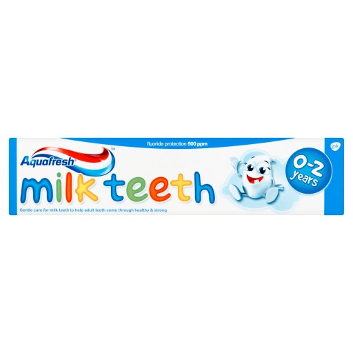 Zubná pasta Aquafresh Milk Teeth 0-2 roky 50 ml
