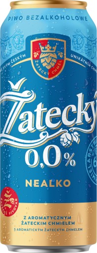 Žatecký plechovka nealko 4x500ml