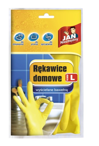 RUKAVICE veľkosť L domáce GUMA Jan Niezbędny