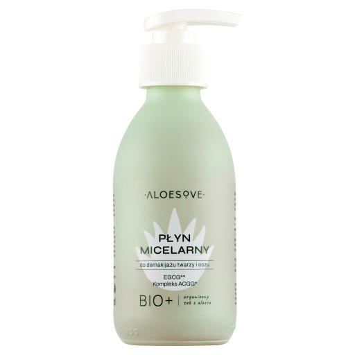 ALOESOVE Bio+ micelárny fluid 190ml Jemný odličovač na tvár a oči
