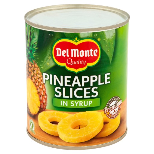 Del Monte Ananásové plátky v sirupe 836 g