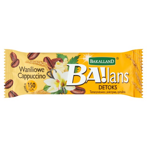BAKALLAND BA! Vanilková cappuccino tyčinka 38 g