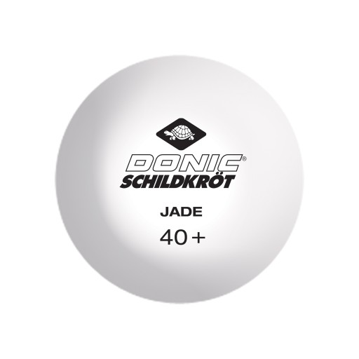 SCHILDKROT Jade Poly 40+ loptičky na stolný tenis 6 ks