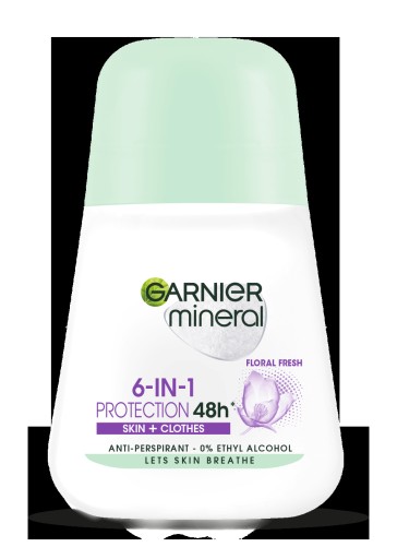 GARNIER ROLL-ON MINERAL 50ml 6V1 OCHRANA 48H