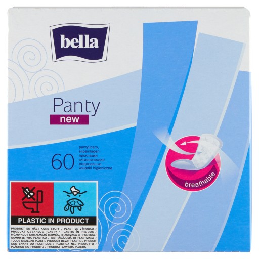 Bella new slipové vložky 60 kusov