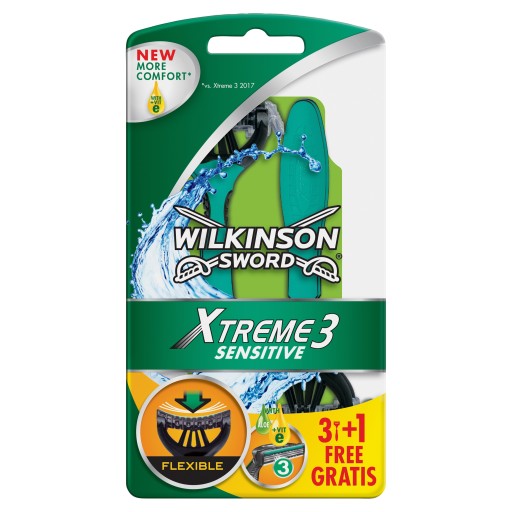 Wilkinson Xtreme 3 Sensitive Machine 4 ks