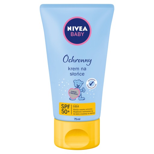 OCHRANNÝ KRÉM NA TVÁR PRE DETI SLOŇUJÚCI S ALOE VERA SPF50 NIVEA