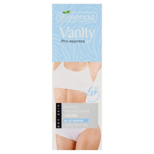 Vanity Pro Express krém na expresnú depiláciu suchej pokožky Blue Agava 75