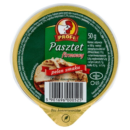 Profi Značková hydinová paštéta 50 g