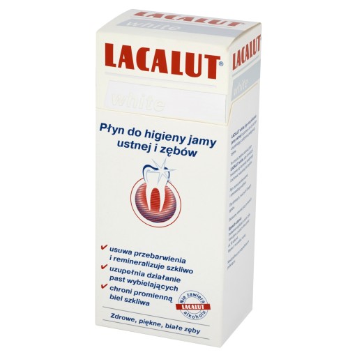 LACALUT WHITE BIELIACI ÚSTNY VÝPLACH 300 ml