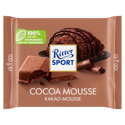 Ritter Sport Cocoa-Mousse Chocolate 100g