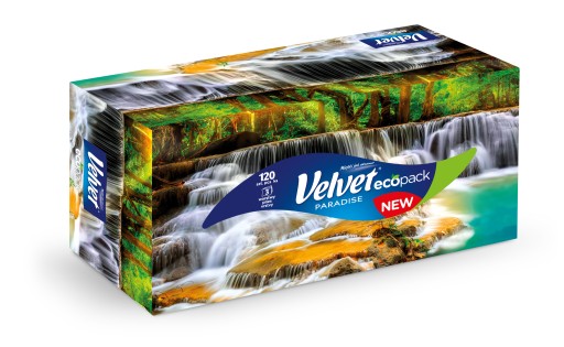 Papierové vreckovky Velvet Paradise 120 ks