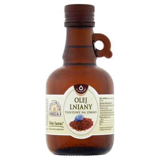 Oleofarm ľanový olej lisovaný za studena 250ml